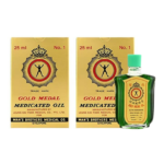 Gold Medal Medicated Oil, 25ml (Pack of 2)